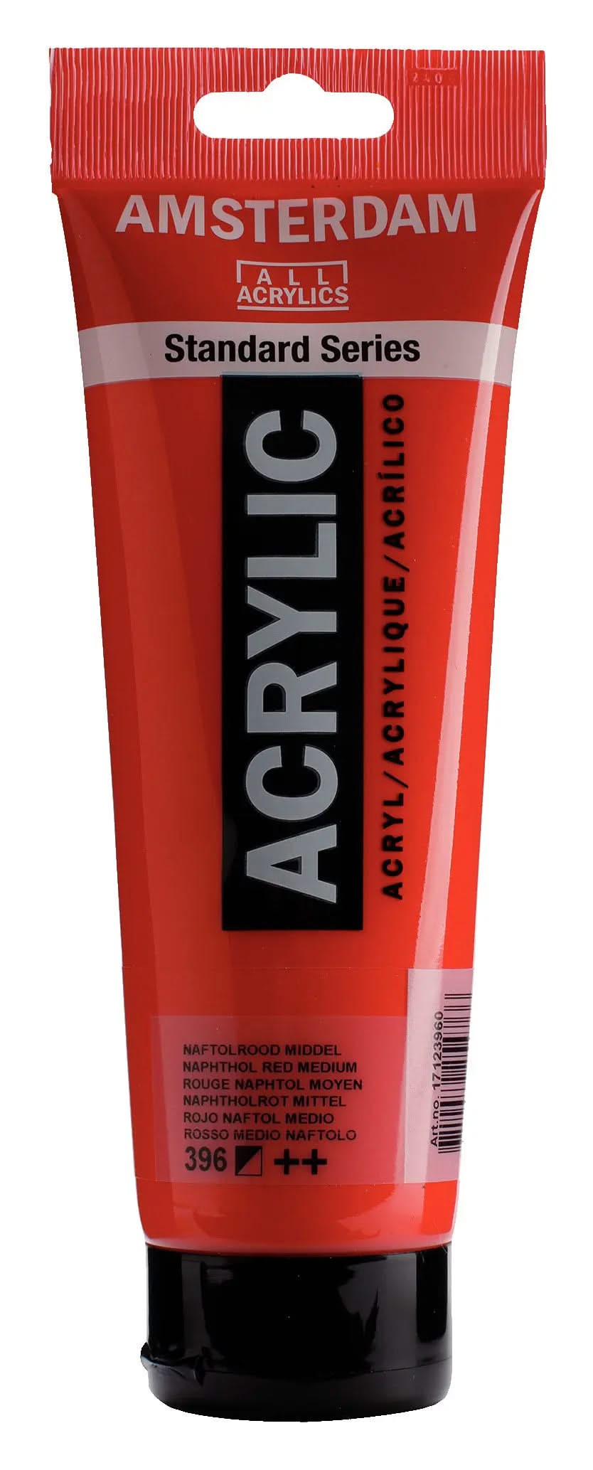 Amsterdam Standard Series Acrylfarbe Tube 250 ml Naphtholrot Mittel 396 - Kidis Art