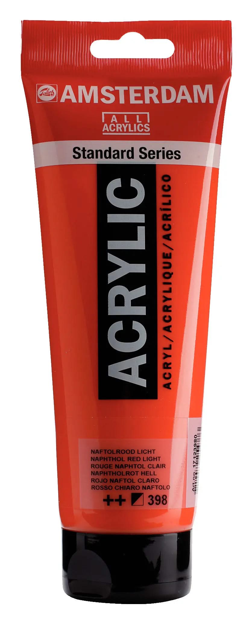Amsterdam Standard Series Acrylfarbe Tube 250 ml Naphtholrot Hell 398 - Kidis Art