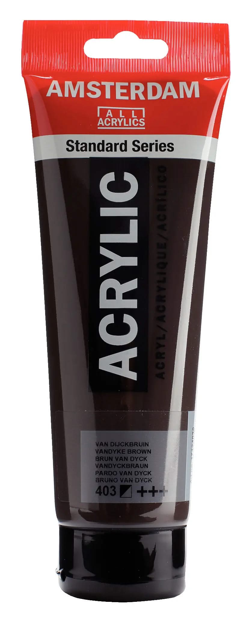 Amsterdam Standard Series Acrylfarbe Tube 250 ml Vandyckbraun 403 - Kidis Art