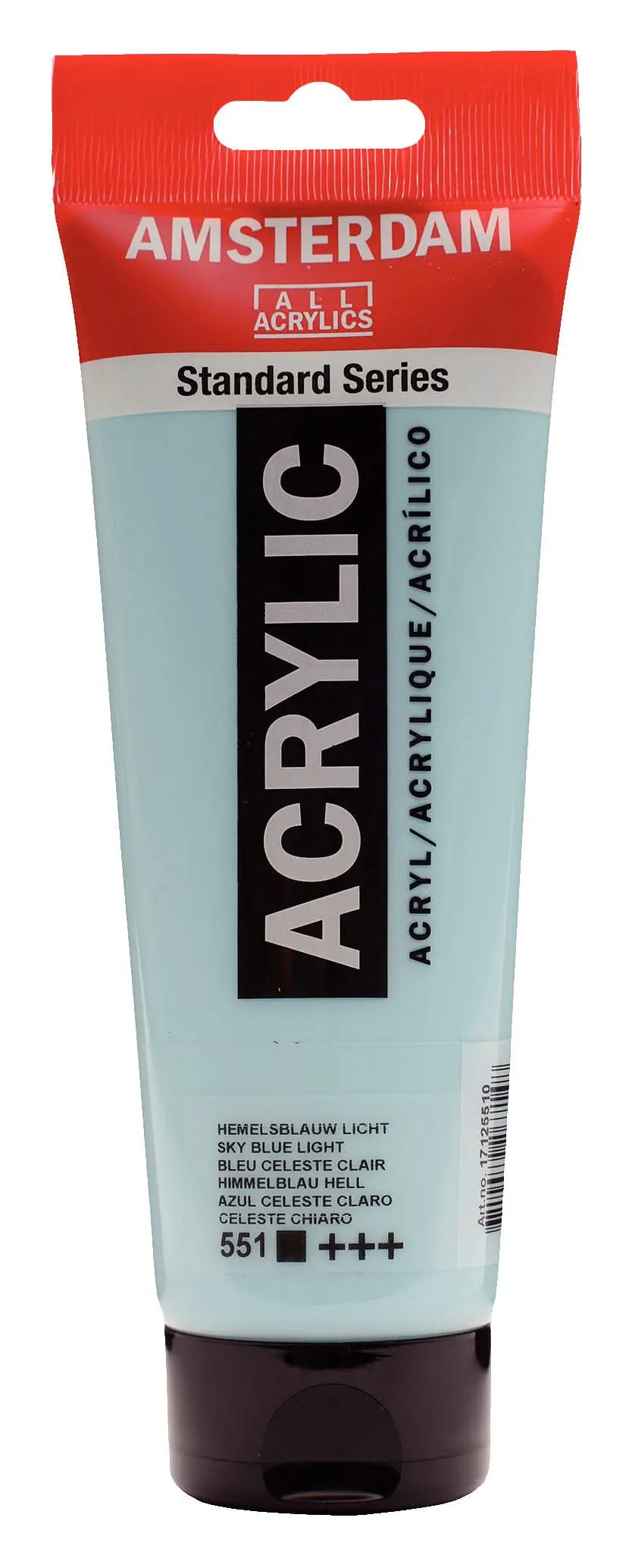 Amsterdam Standard Series Acrylfarbe Tube 250 ml Himmelblau Hell 551 - Kidis Art
