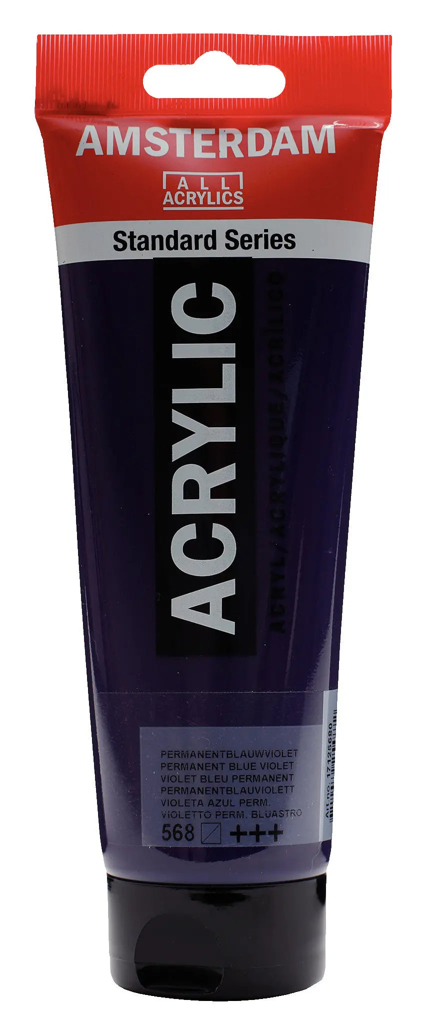 Amsterdam Standard Series Acrylfarbe Tube 250 ml Permanentblauviolett 568