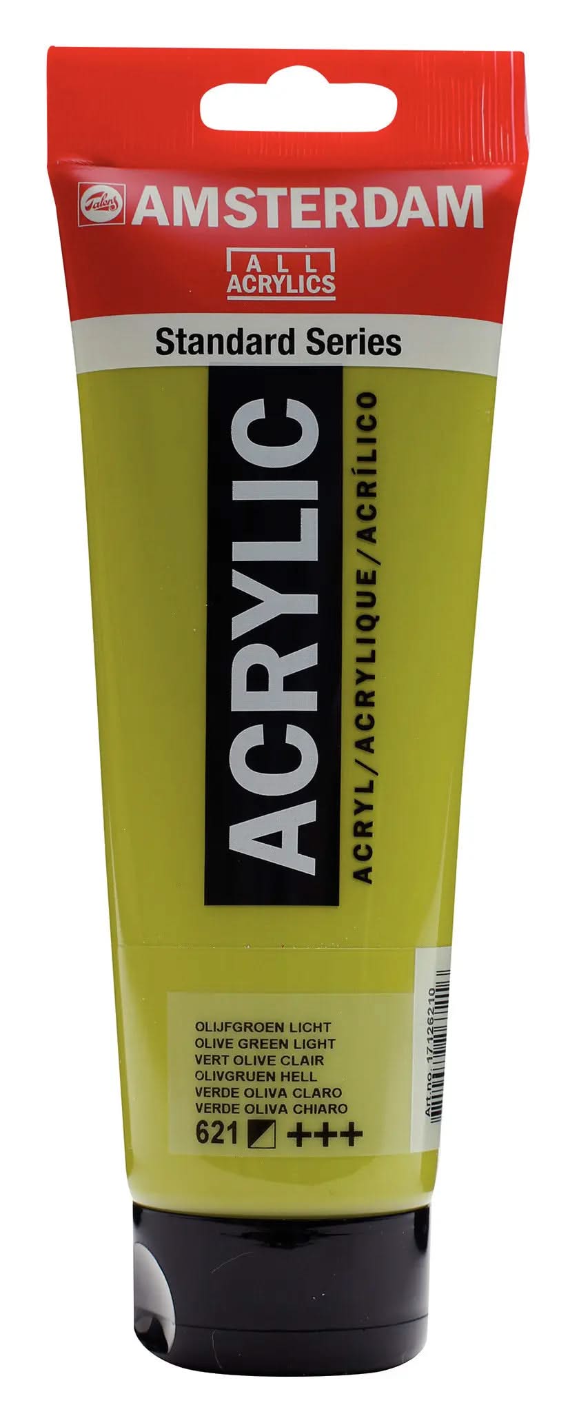Amsterdam Standard Series Acrylfarbe Tube 250 ml Olivgrün Hell 621 - Kidis Art