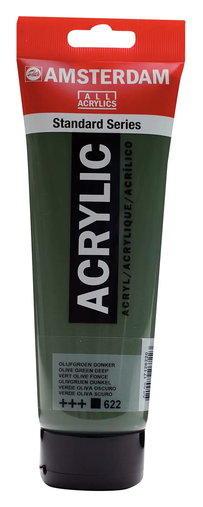 Amsterdam Standard Series Acrylfarbe Tube 250 ml Olivgrün Dunkel 622 - Kidis Art