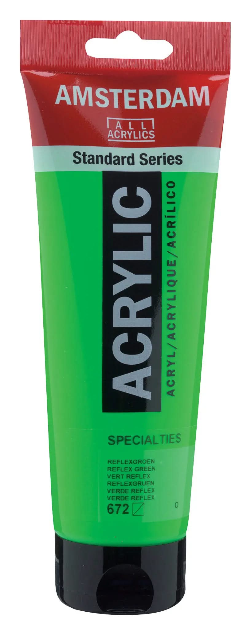 Amsterdam Standard Series Acrylfarbe Tube 250 ml Reflexgrün 672 - Kidis Art