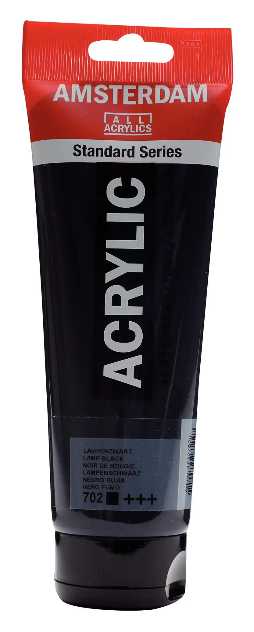 Amsterdam Standard Series Acrylfarbe Tube 250 ml Lampenschwarz 702 - Kidis Art