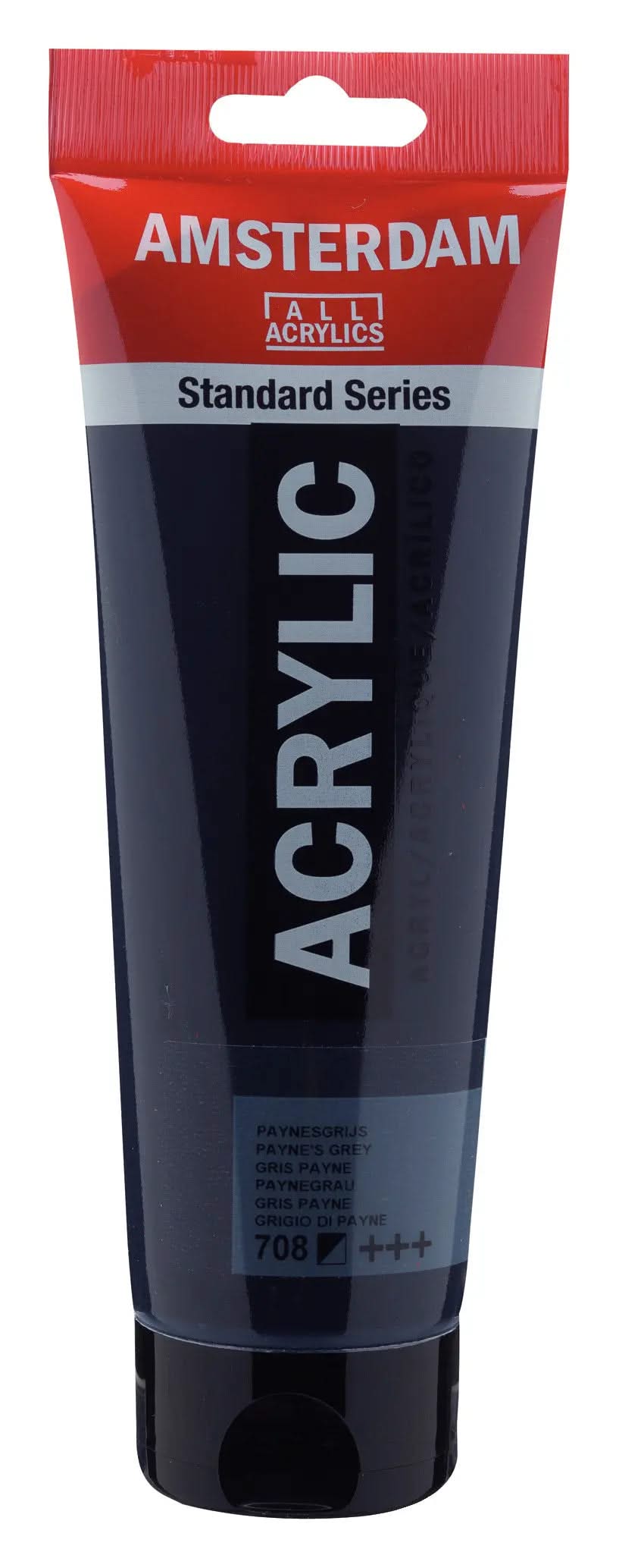 Amsterdam Standard Series Acrylfarbe Tube 250 ml Paynegrau 708 - Kidis Art