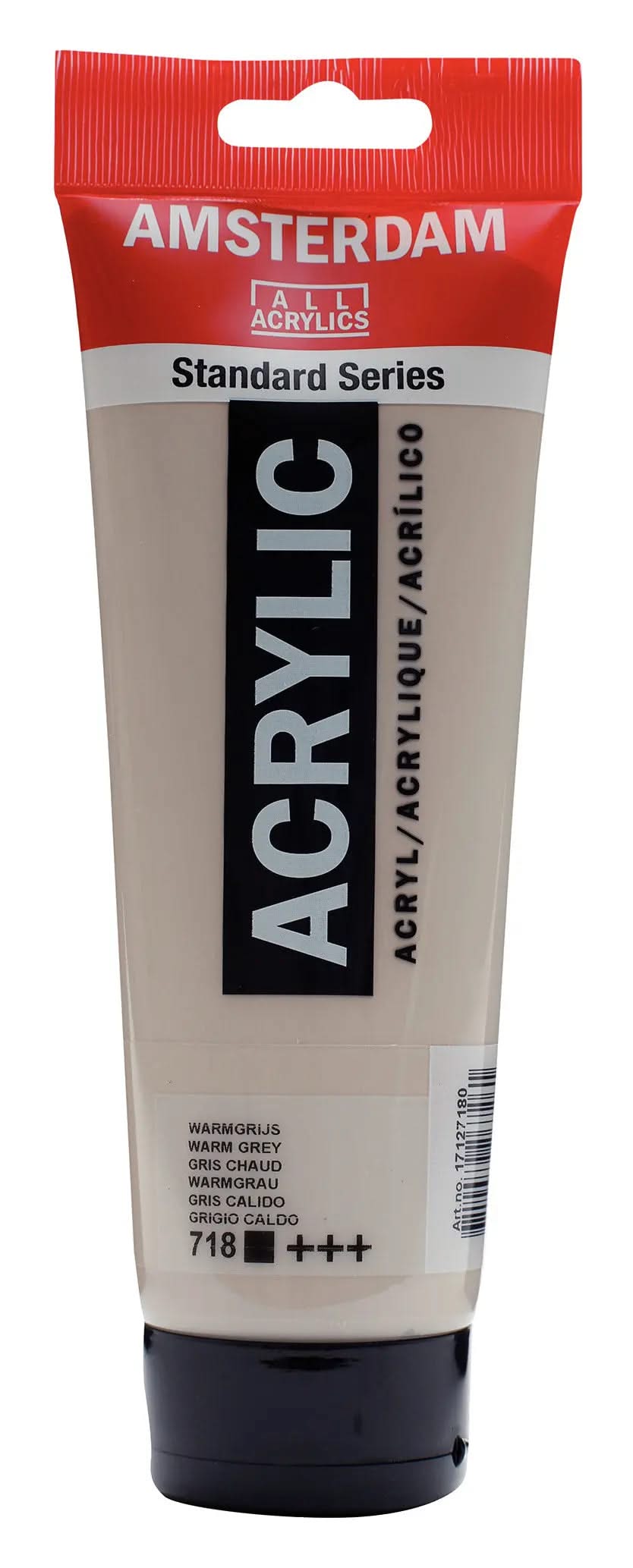 Amsterdam Standard Series Acrylfarbe Tube 250 ml Warmgrau 718 - Kidis Art