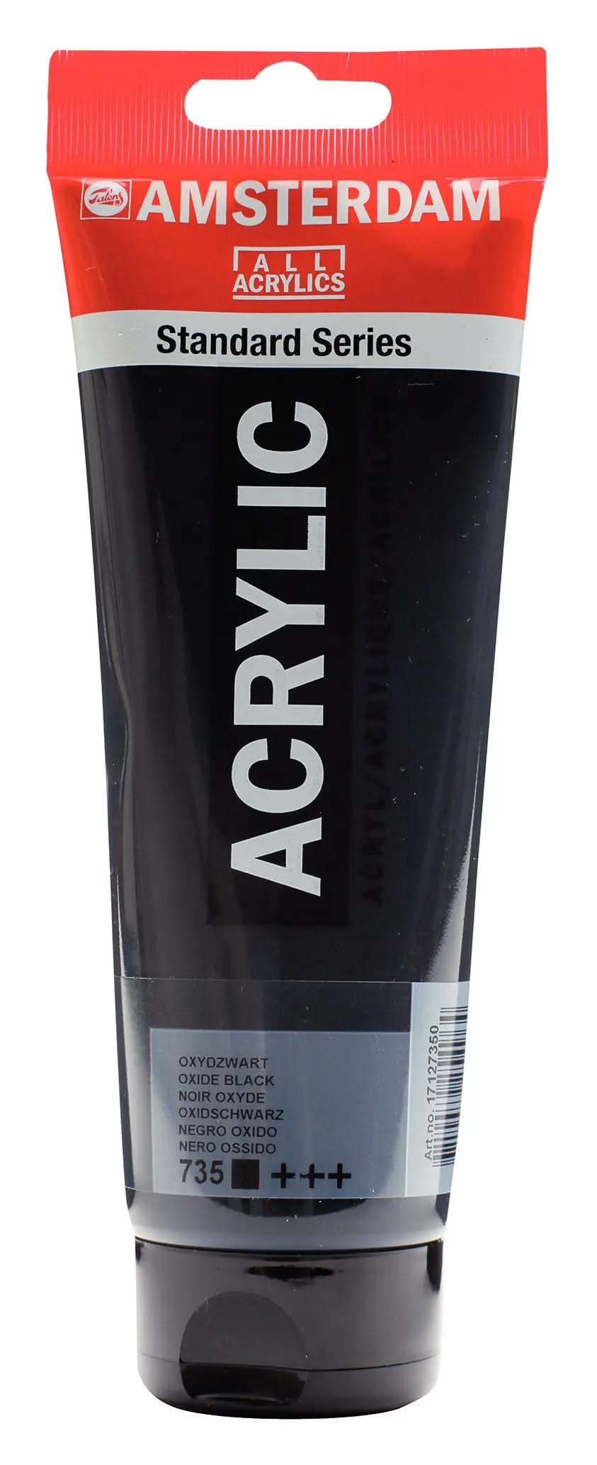 Amsterdam Standard Series Acrylfarbe Tube 250 ml Oxidschwarz 735 - Kidis Art