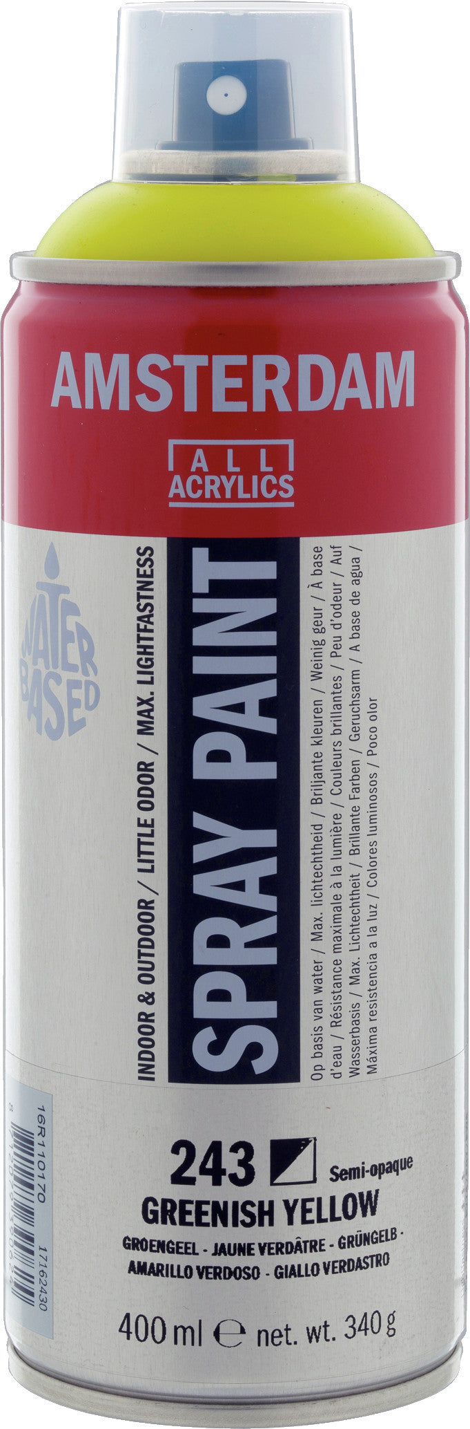 Amsterdam Sprühfarbe 400 ml Grüngelb 243