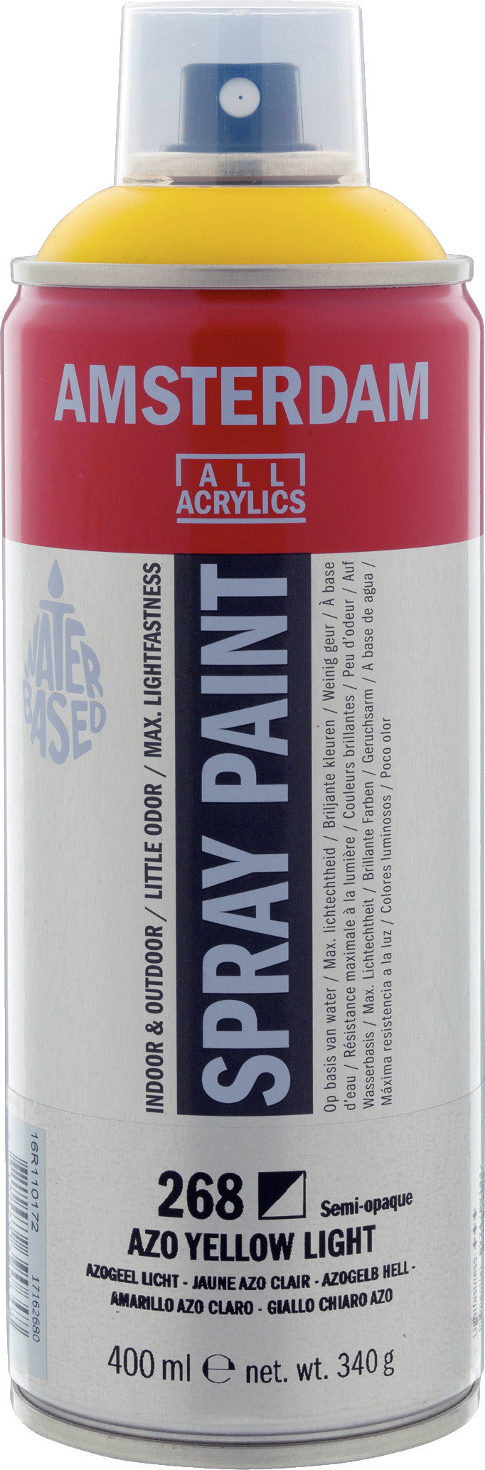 Amsterdam Sprühfarbe 400 ml Azogelb Hell 268