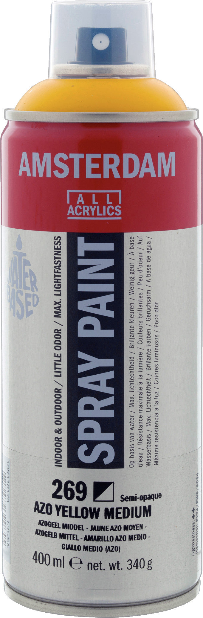 Amsterdam Sprühfarbe 400 ml Azogelb Mittel 269