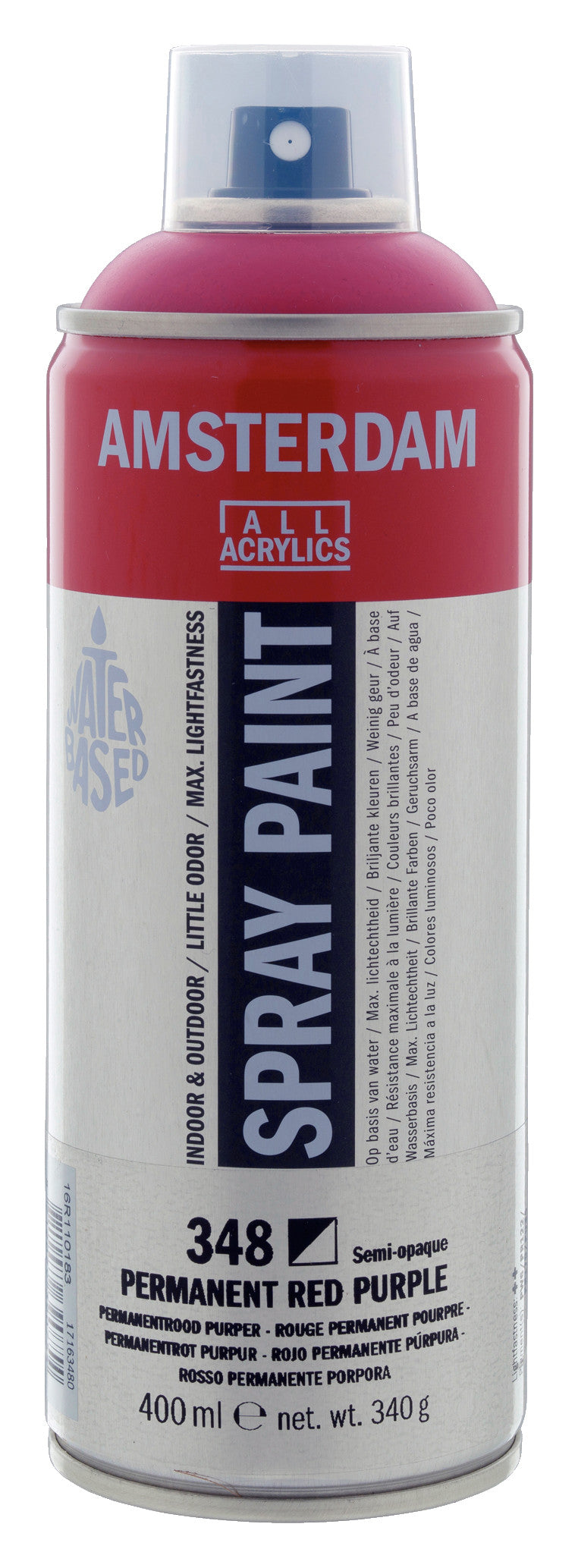 Amsterdam Sprühfarbe 400 ml Permanentrot Purpur 348