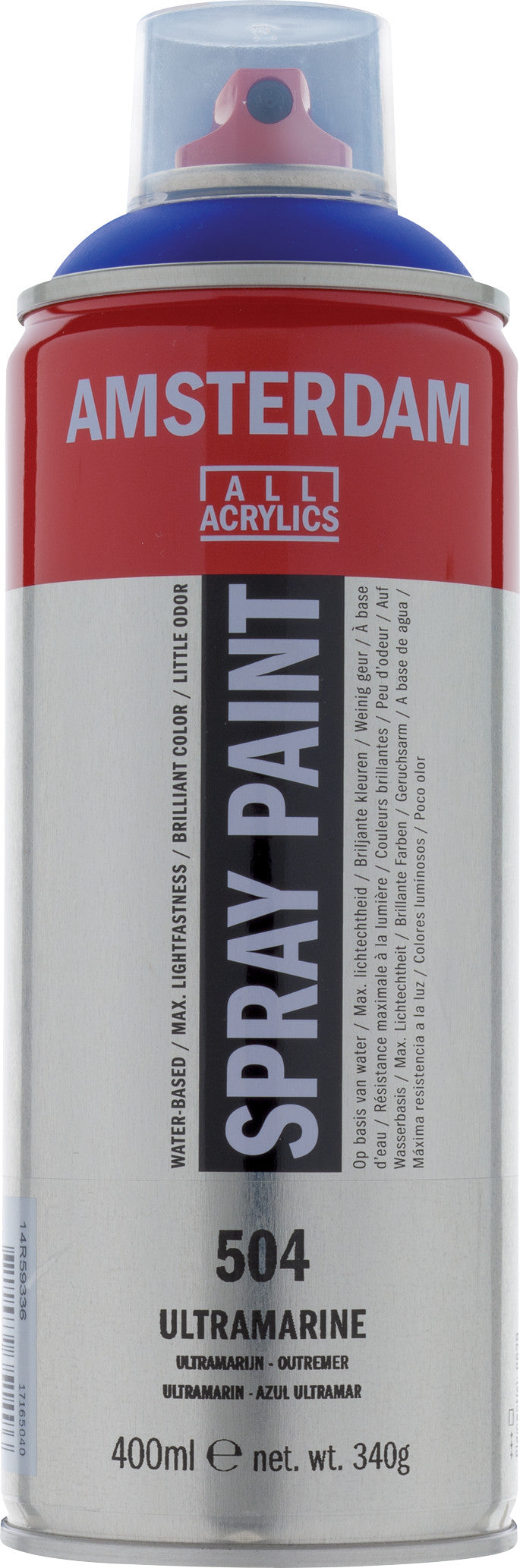 Amsterdam Sprühfarbe 400 ml Ultramarin 504