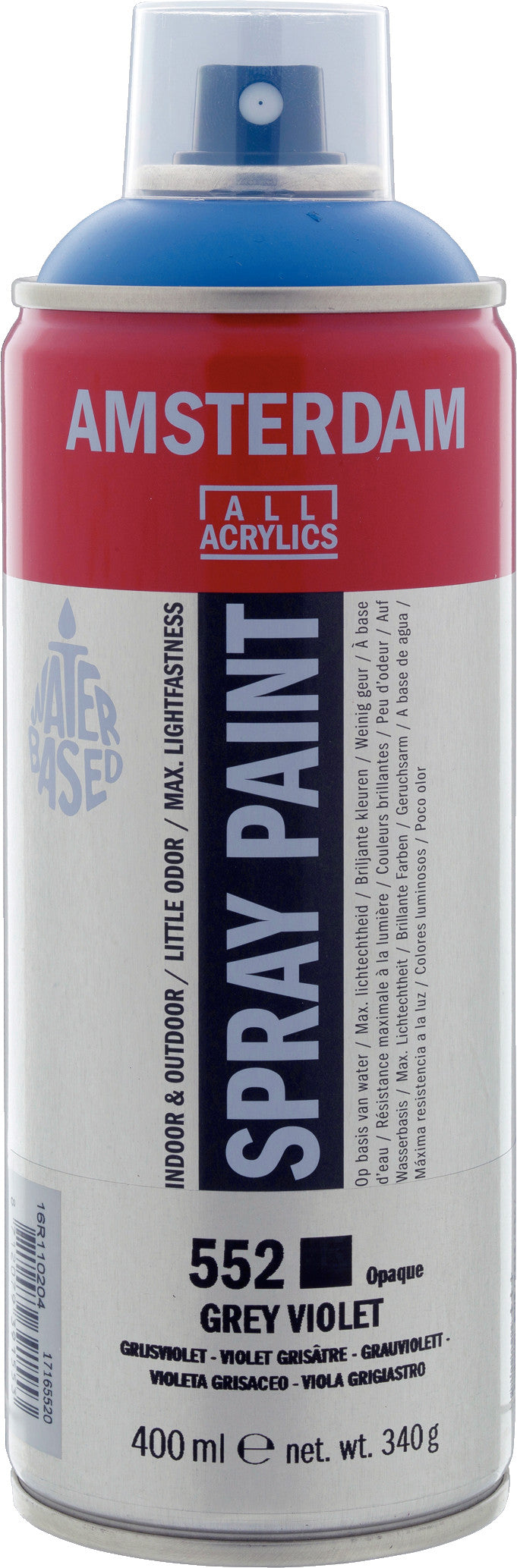 Amsterdam Sprühfarbe 400 ml Grauviolett 552