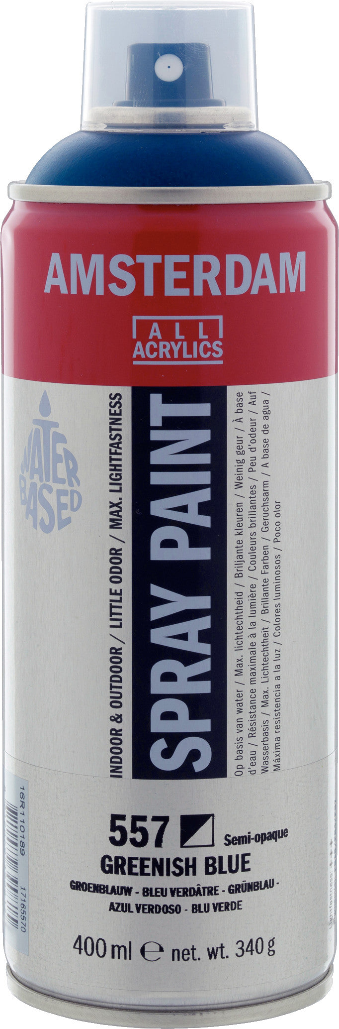 Amsterdam Sprühfarbe 400 ml Grünblau 557
