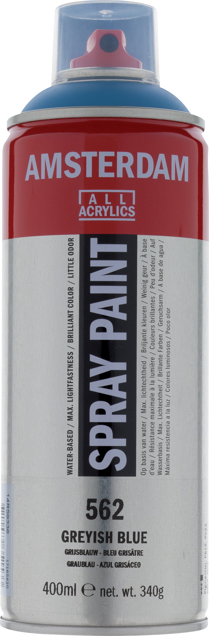 Amsterdam Sprühfarbe 400 ml Graublau 562