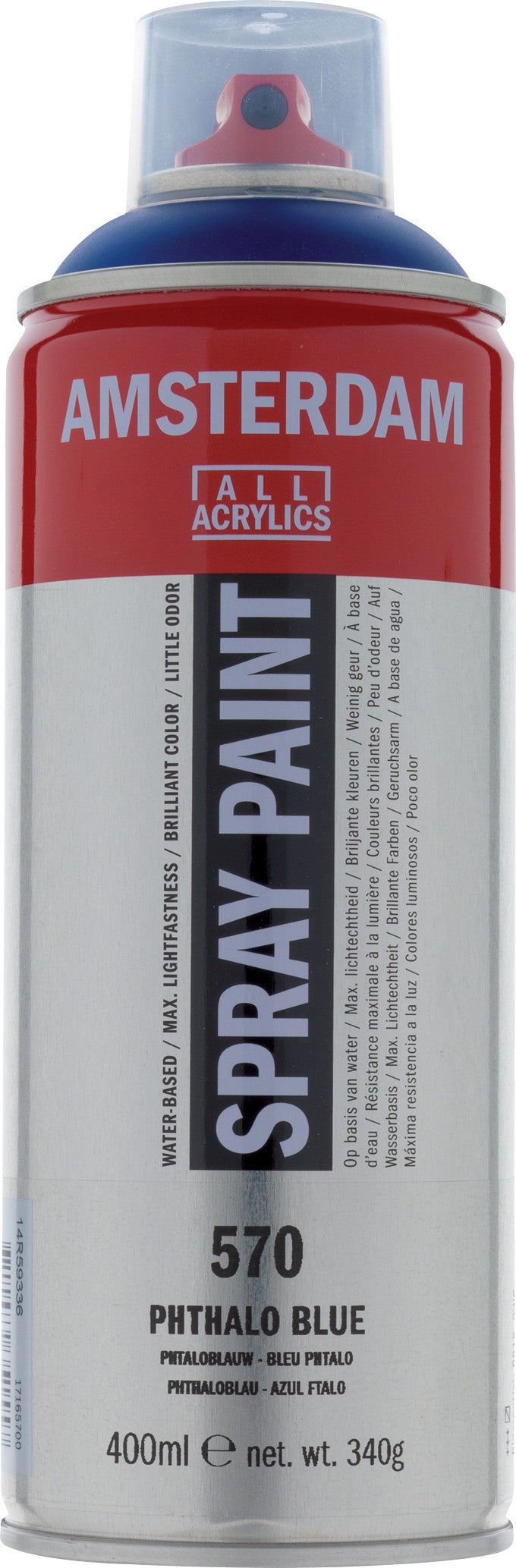 Amsterdam Sprühfarbe 400 ml Phthaloblau 570