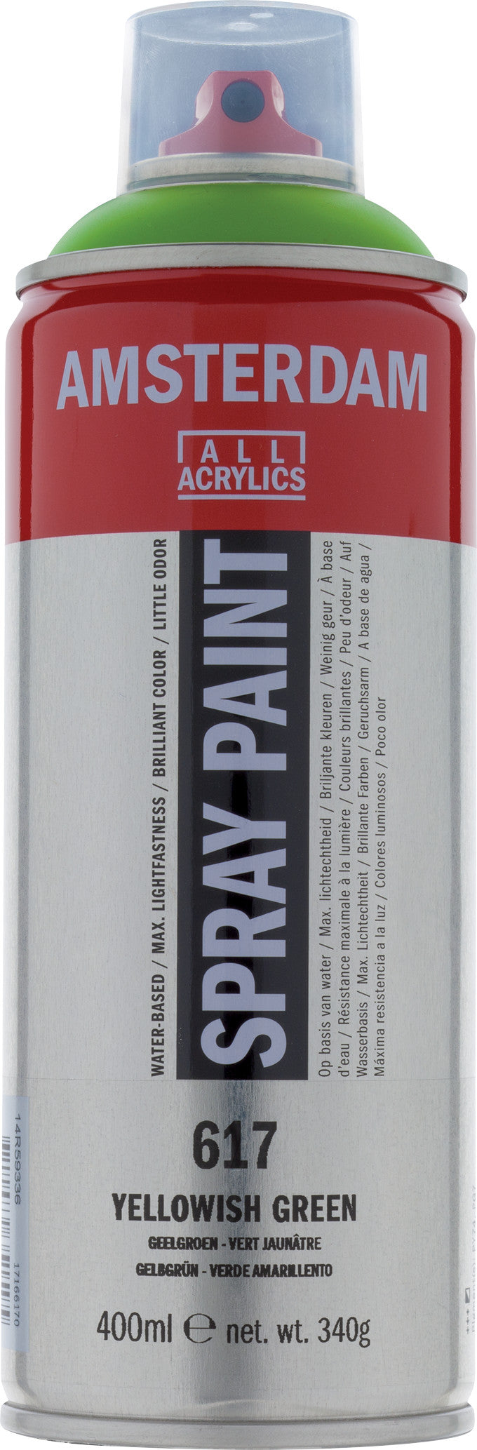 Amsterdam Sprühfarbe 400 ml Gelbgrün 617