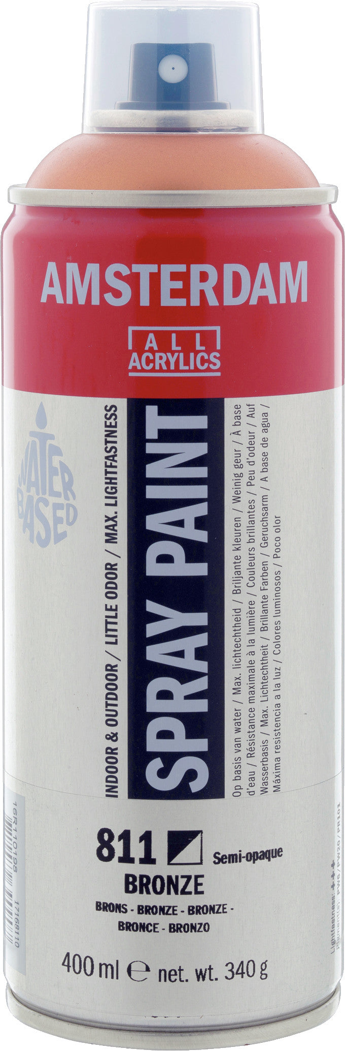 Amsterdam Sprühfarbe 400 ml Bronze 811