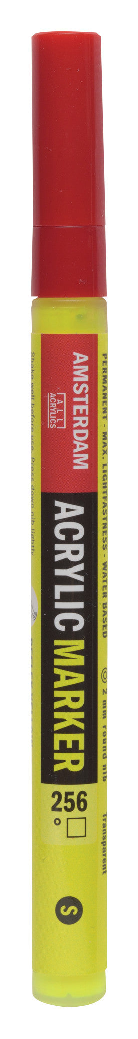Amsterdam Acrylic Marker 2 mm Reflexgelb 256