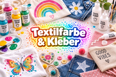 Textilfarbe & Kleber