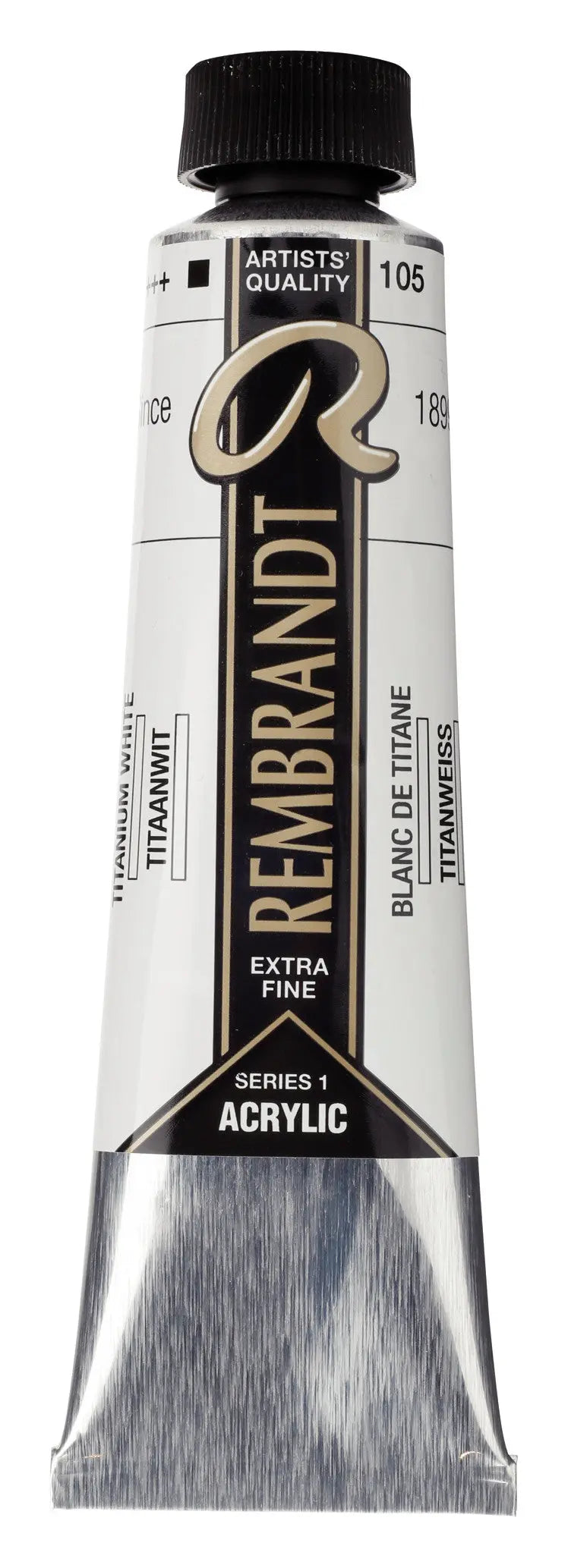 Rembrandt Acrylfarbe Tube 40 ml Titanweiß 105