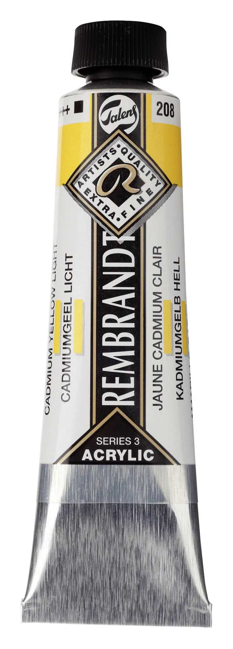 Rembrandt Acrylfarbe Tube 40 ml Kadmiumgelb Hell 208 - Kidis Art