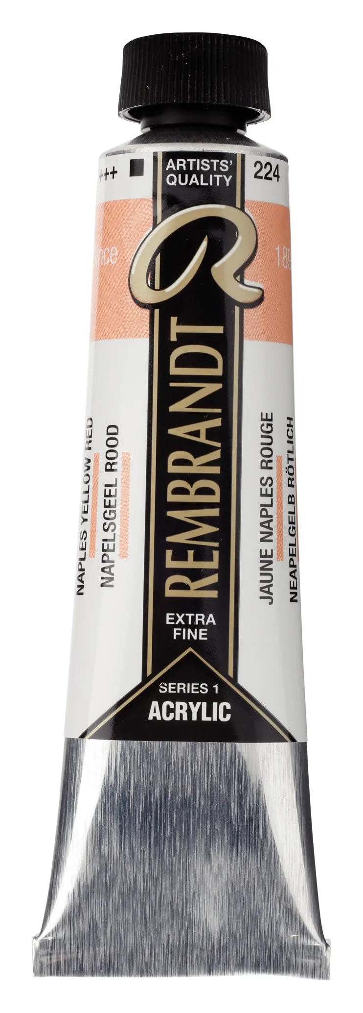 Rembrandt Acrylfarbe Tube 40 ml Neapelgelb Rot 224