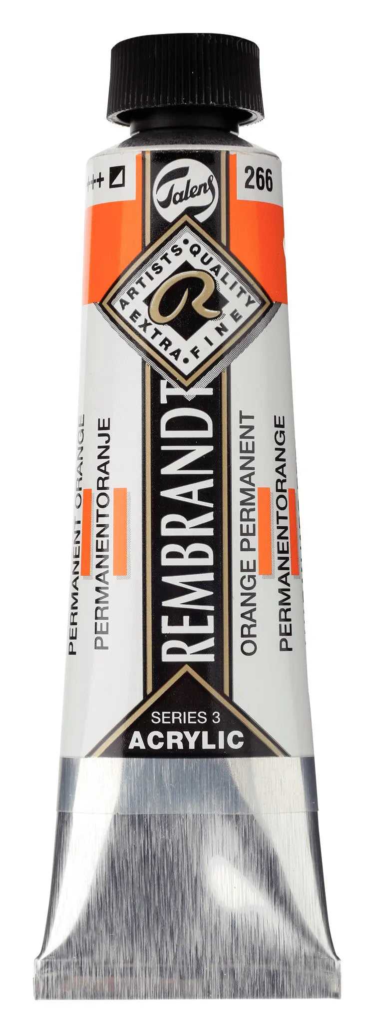 Rembrandt Acrylfarbe Tube 40 ml Permanentorange 266 - Kidis Art