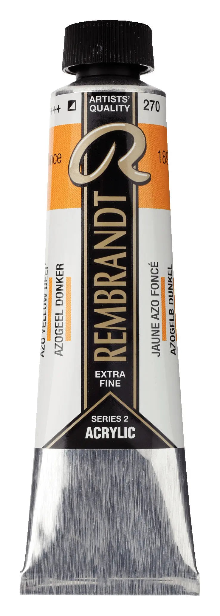 Rembrandt Acrylfarbe Tube 40 ml Azogelb Dunkel 270
