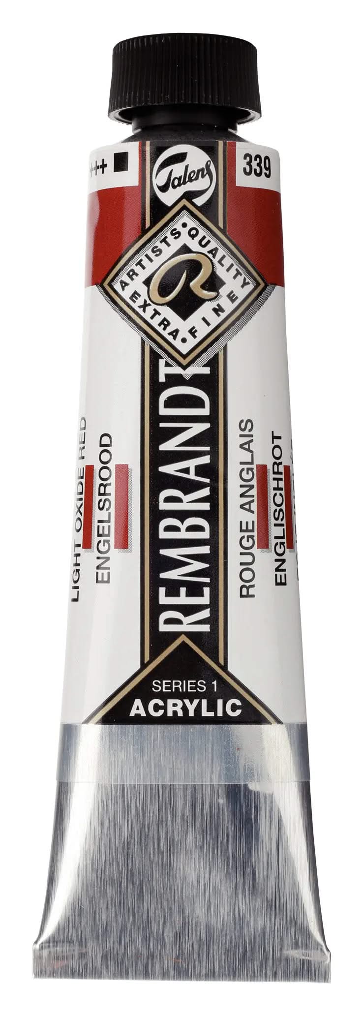 Rembrandt Acrylfarbe Tube 40 ml Englischrot 339 - Kidis Art