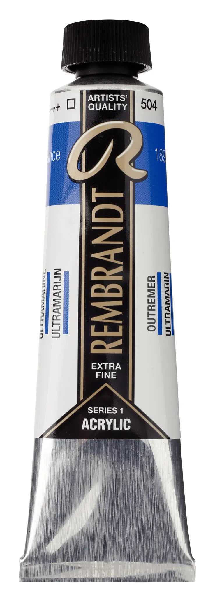 Rembrandt Acrylfarbe Tube 40 ml Ultramarin 504 - Kidis Art