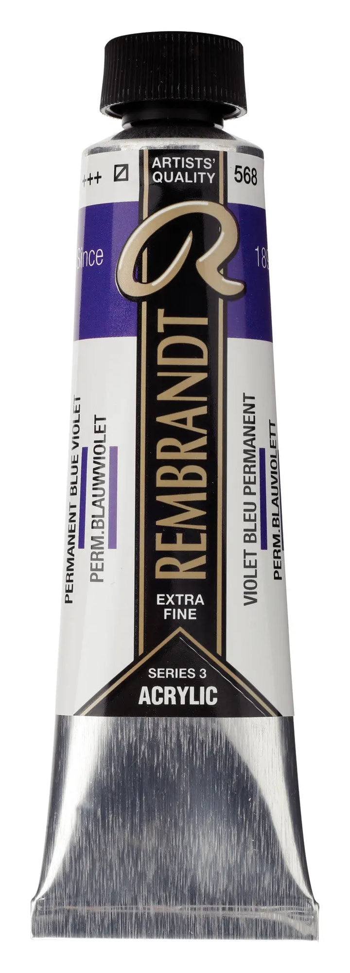 Rembrandt Acrylfarbe Tube 40 ml Permanentblauviolett 568