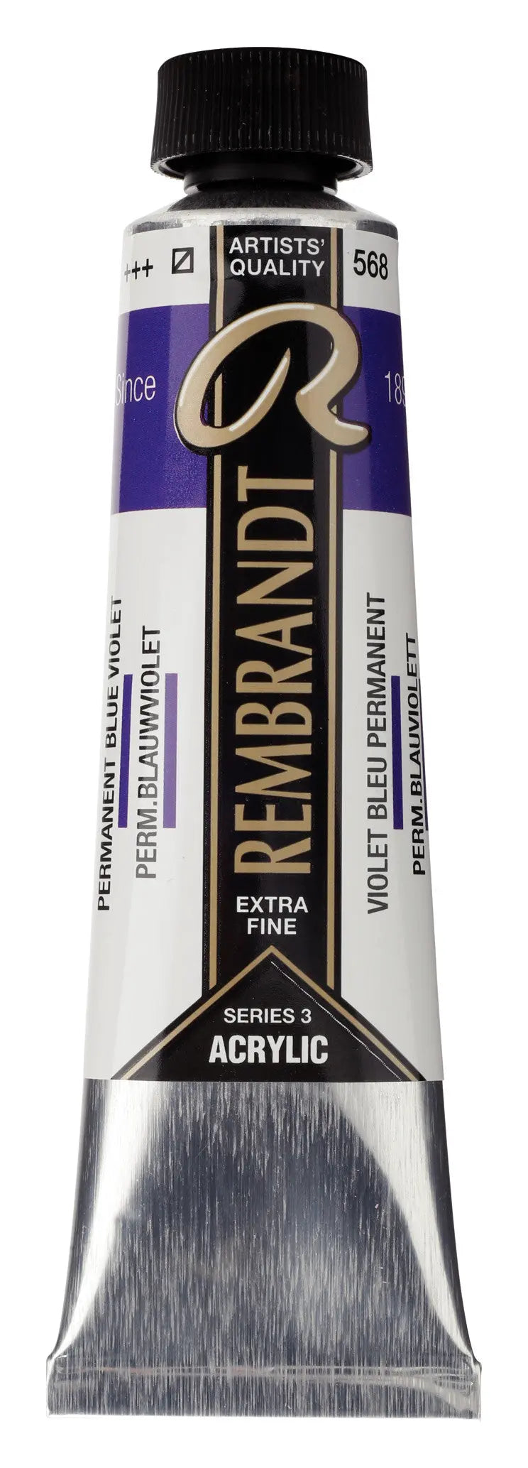 Rembrandt Acrylfarbe Tube 40 ml Permanentblauviolett 568