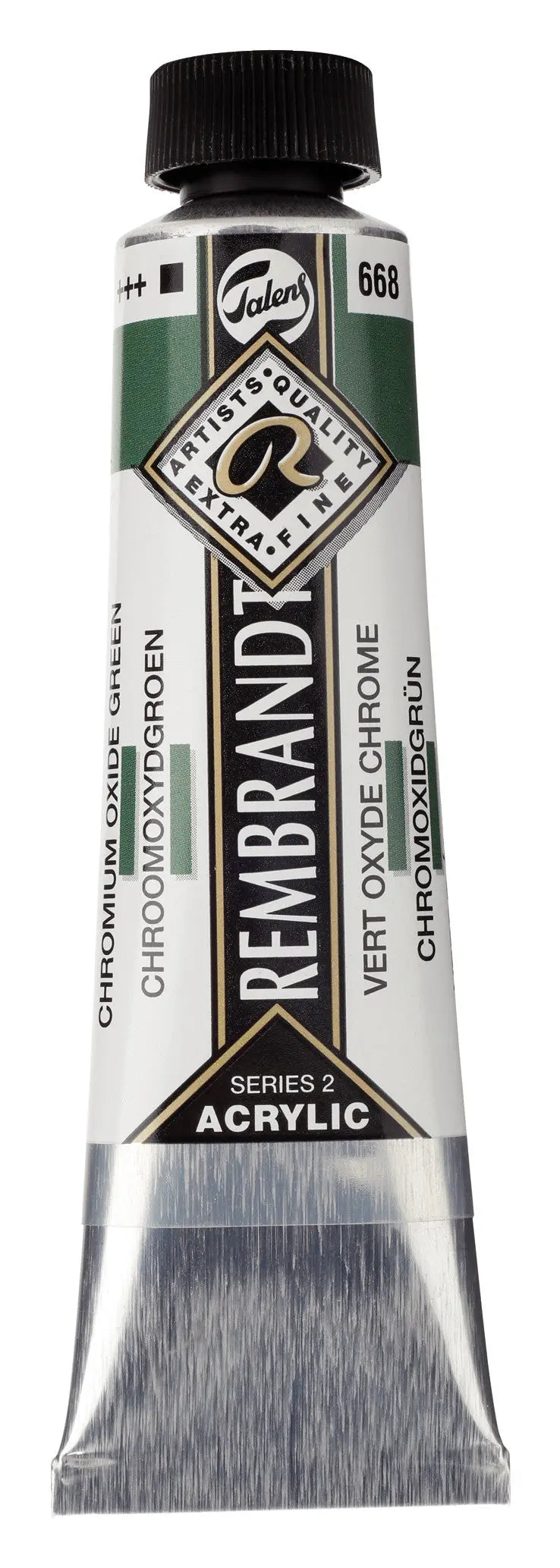 Rembrandt Acrylfarbe Tube 40 ml Chromoxidgrün 668