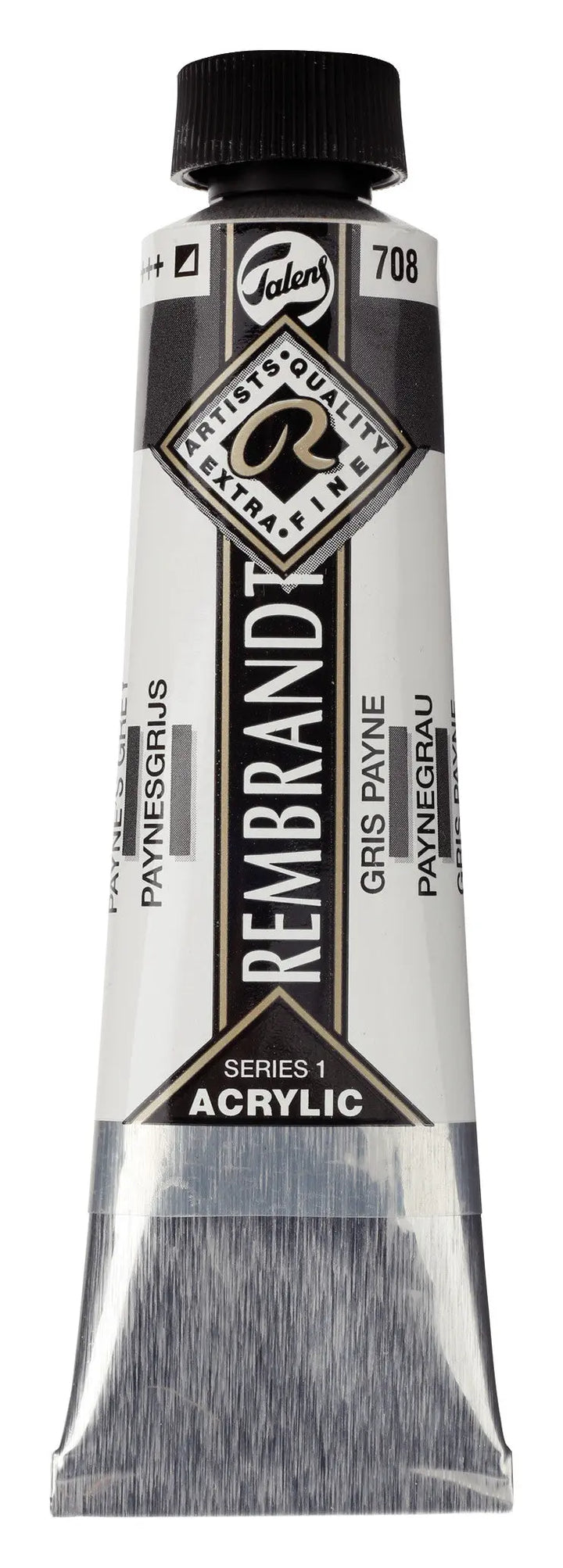 Rembrandt Acrylfarbe Tube 40 ml Paynegrau 708