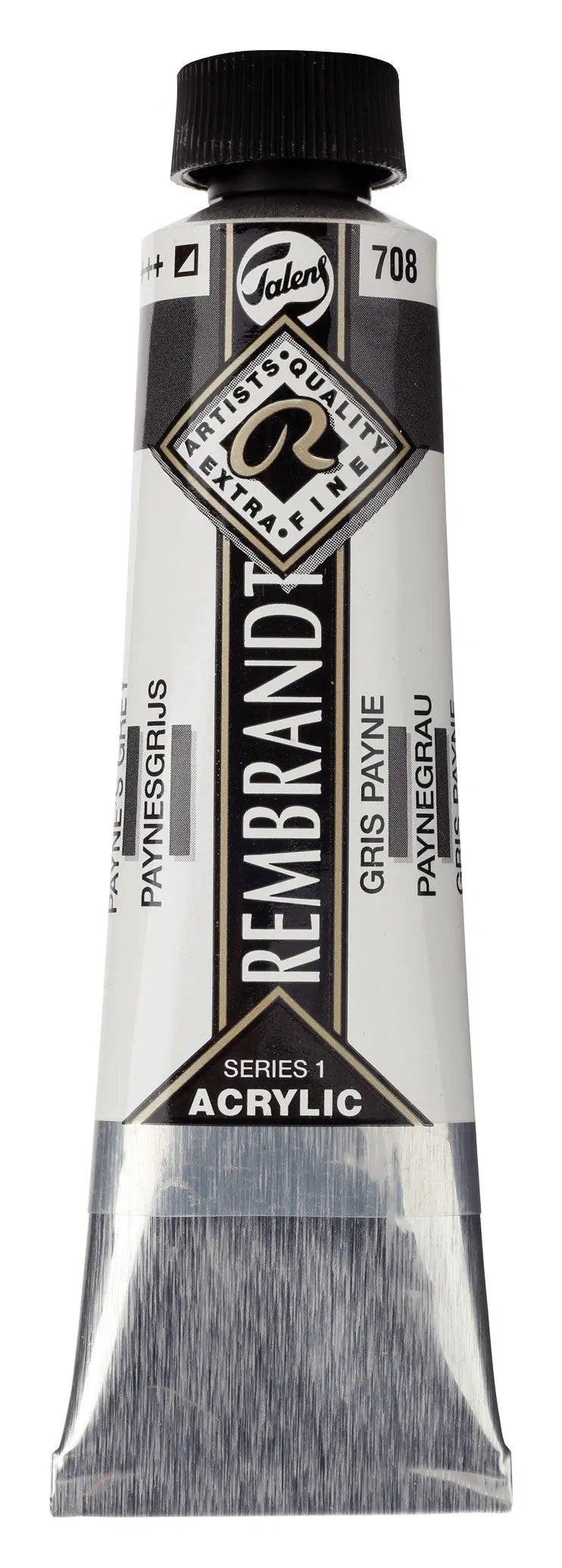 Rembrandt Acrylfarbe Tube 40 ml Paynegrau 708