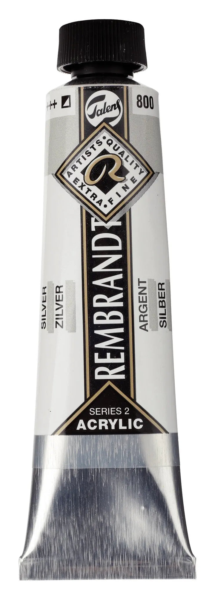Rembrandt Acrylfarbe Tube 40 ml Silber 800