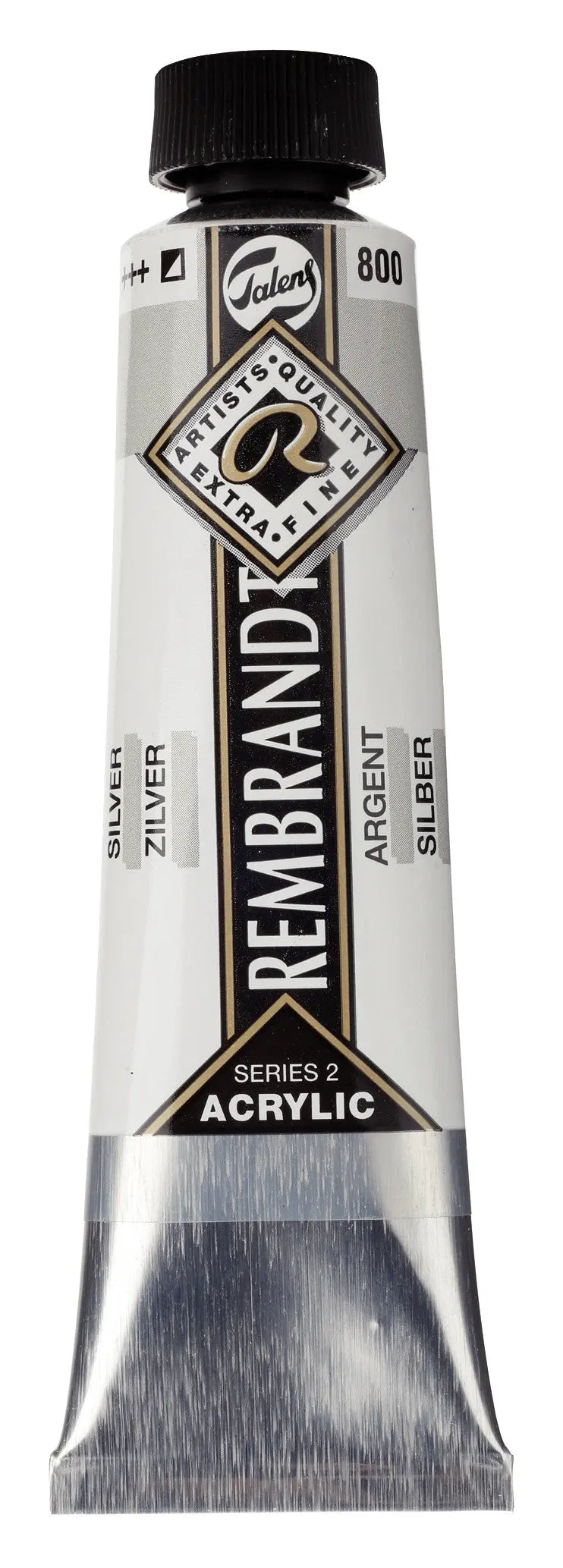 Rembrandt Acrylfarbe Tube 40 ml Silber 800