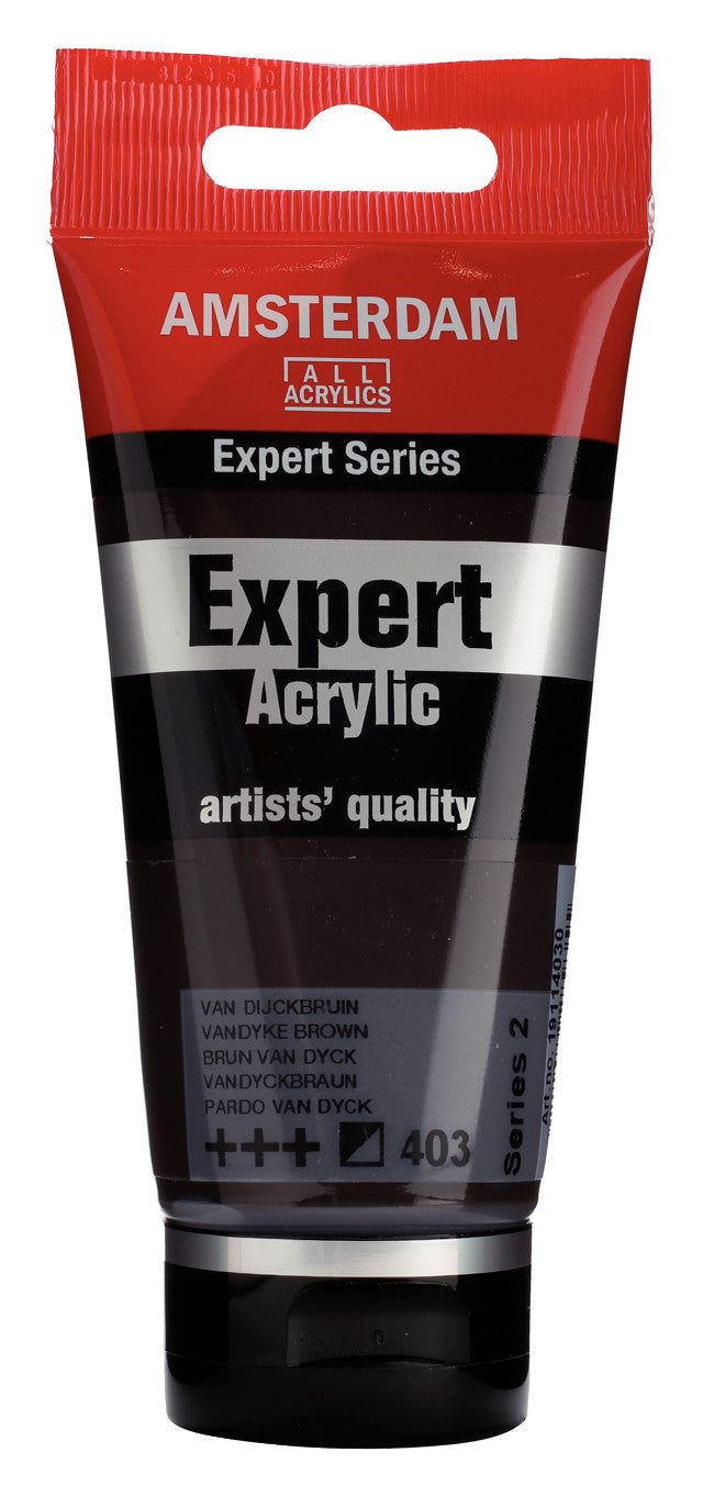Amsterdam Expert Series Acrylfarbe Tube 75 ml Vandyckbraun 403