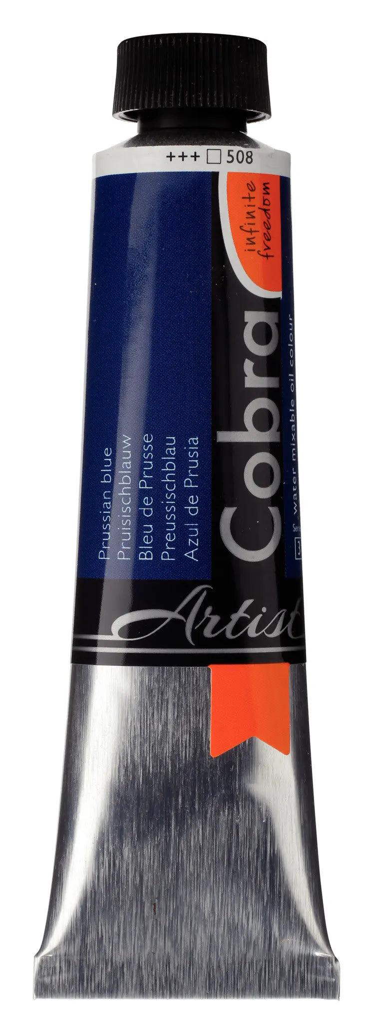 Cobra Artist Wassermischbare Ölfarbe Tube 150 ml Preussischblau 508