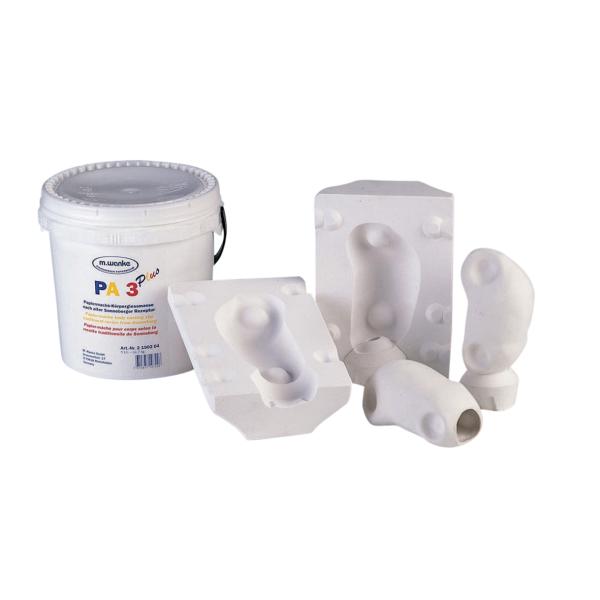 Papiermaché Körper-Giessmasse extra hart, 7kg (PA-3 plus)