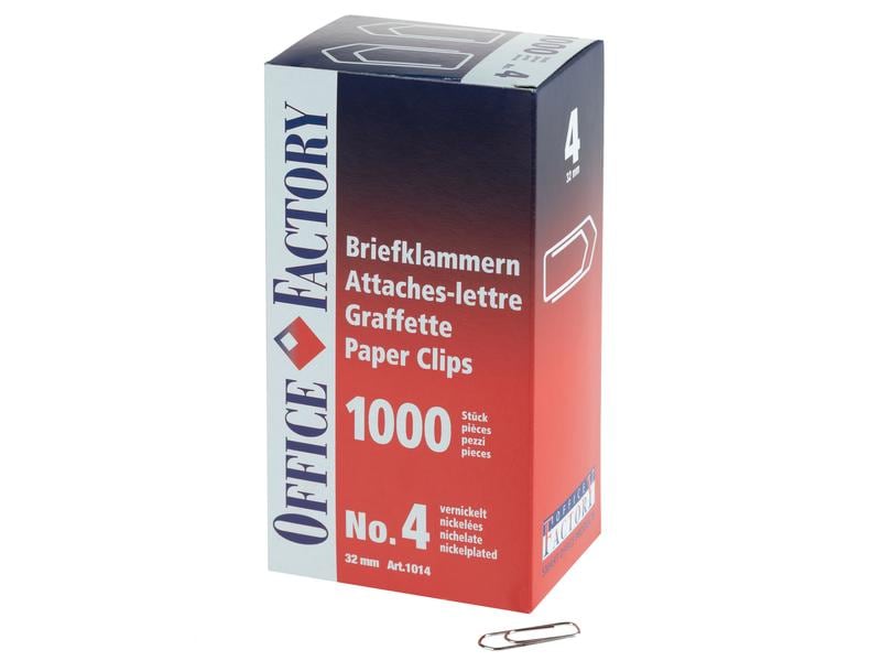 SMART Bueroklammern Grösse 4/32mm 1000 Stück