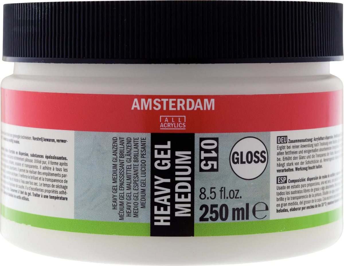 Amsterdam Heavy Gel Malmittel glanz 015 Flasche 250 ml - Kidis Art