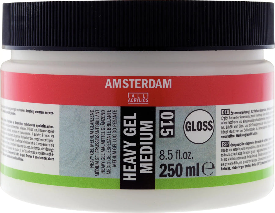 Amsterdam Heavy Gel Malmittel glanz 015 Flasche 250 ml