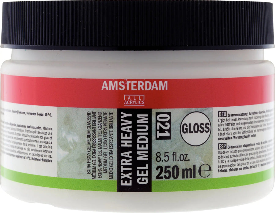 Amsterdam Extra Heavy Gel Malmittel glanz 021 Flasche 250 ml