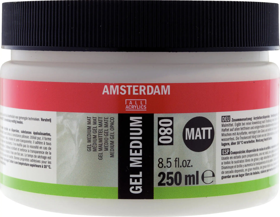 Amsterdam Gel Malmittel matt 080 Flasche 250 ml