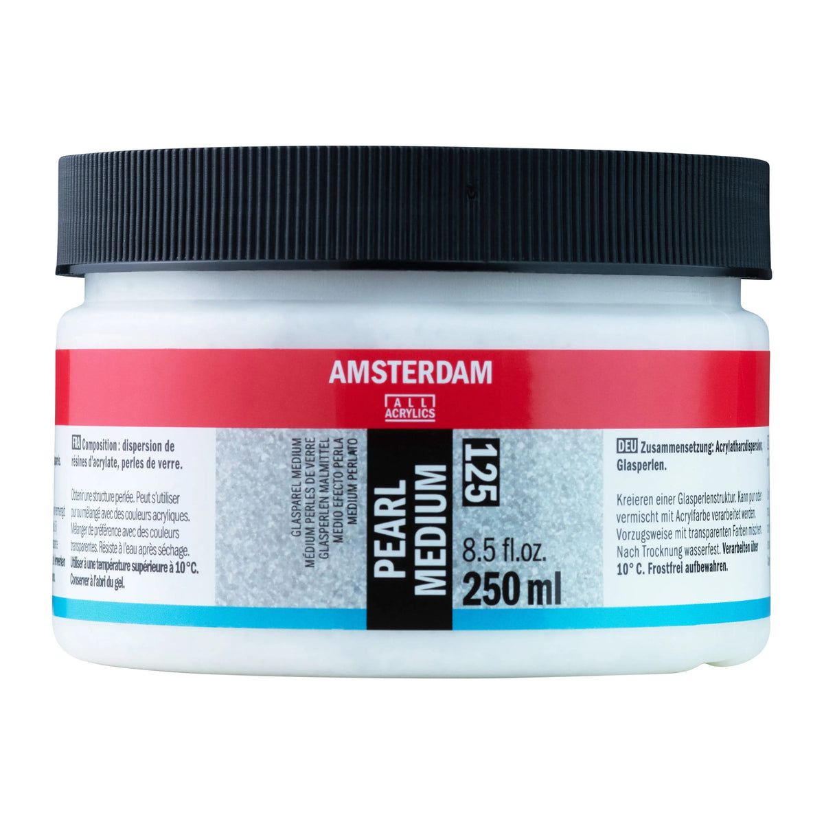 Amsterdam Malmittel Glasperlen Gefäß 125 Flasche 250 ml - Kidis Art