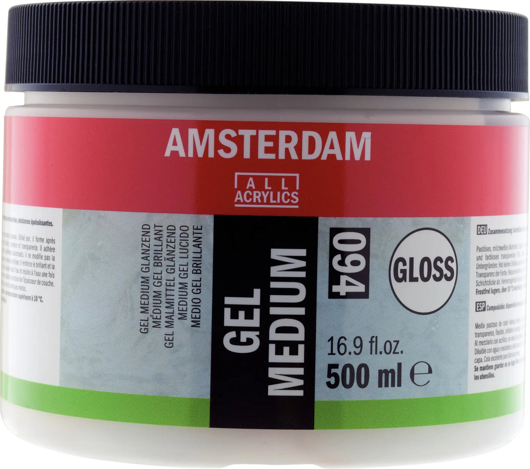 Amsterdam Gel Malmittel Glänzend Gefäß 094 Flasche 500 ml