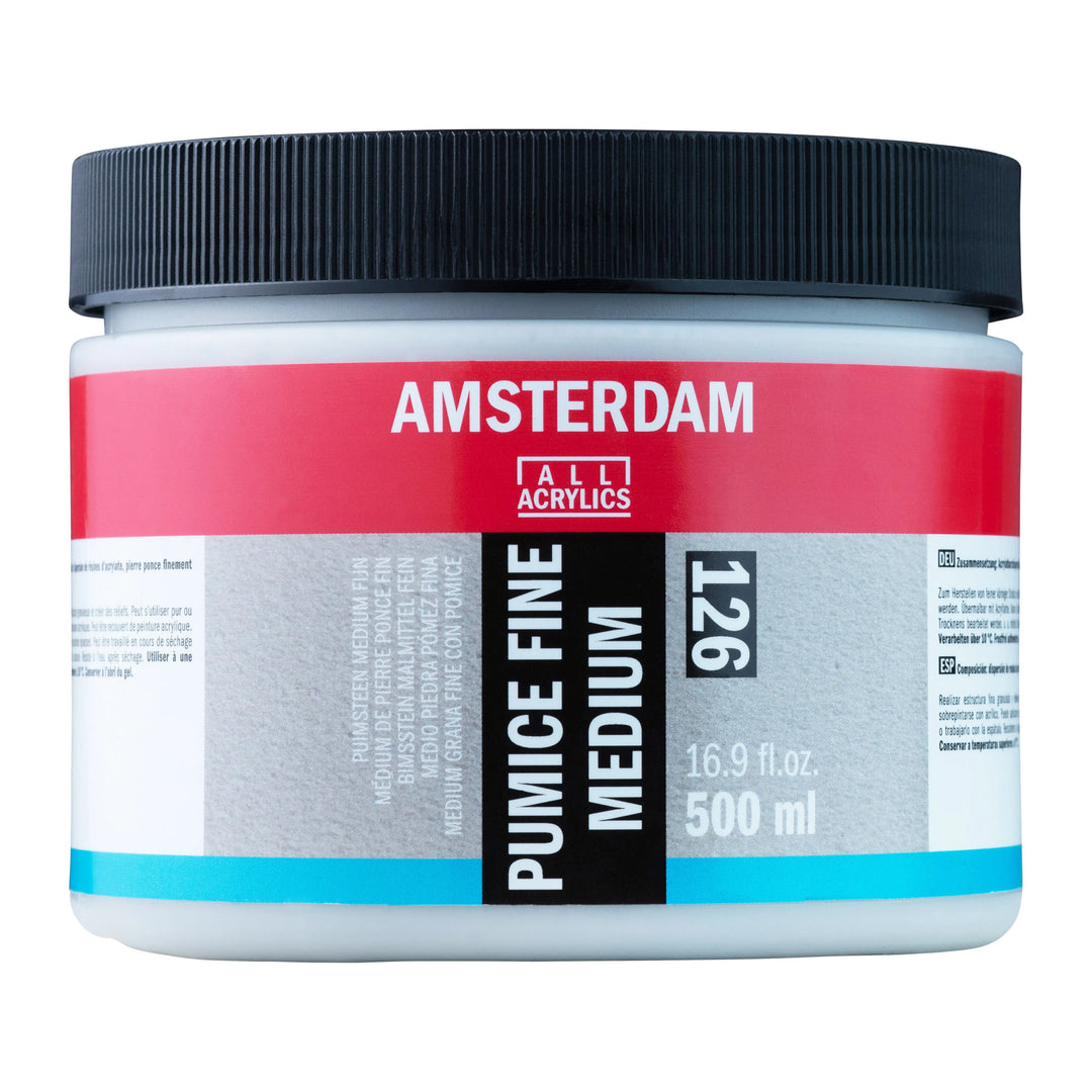 Amsterdam Malmittel Bimsstein Fein Gefäß 126 Flasche 500 ml